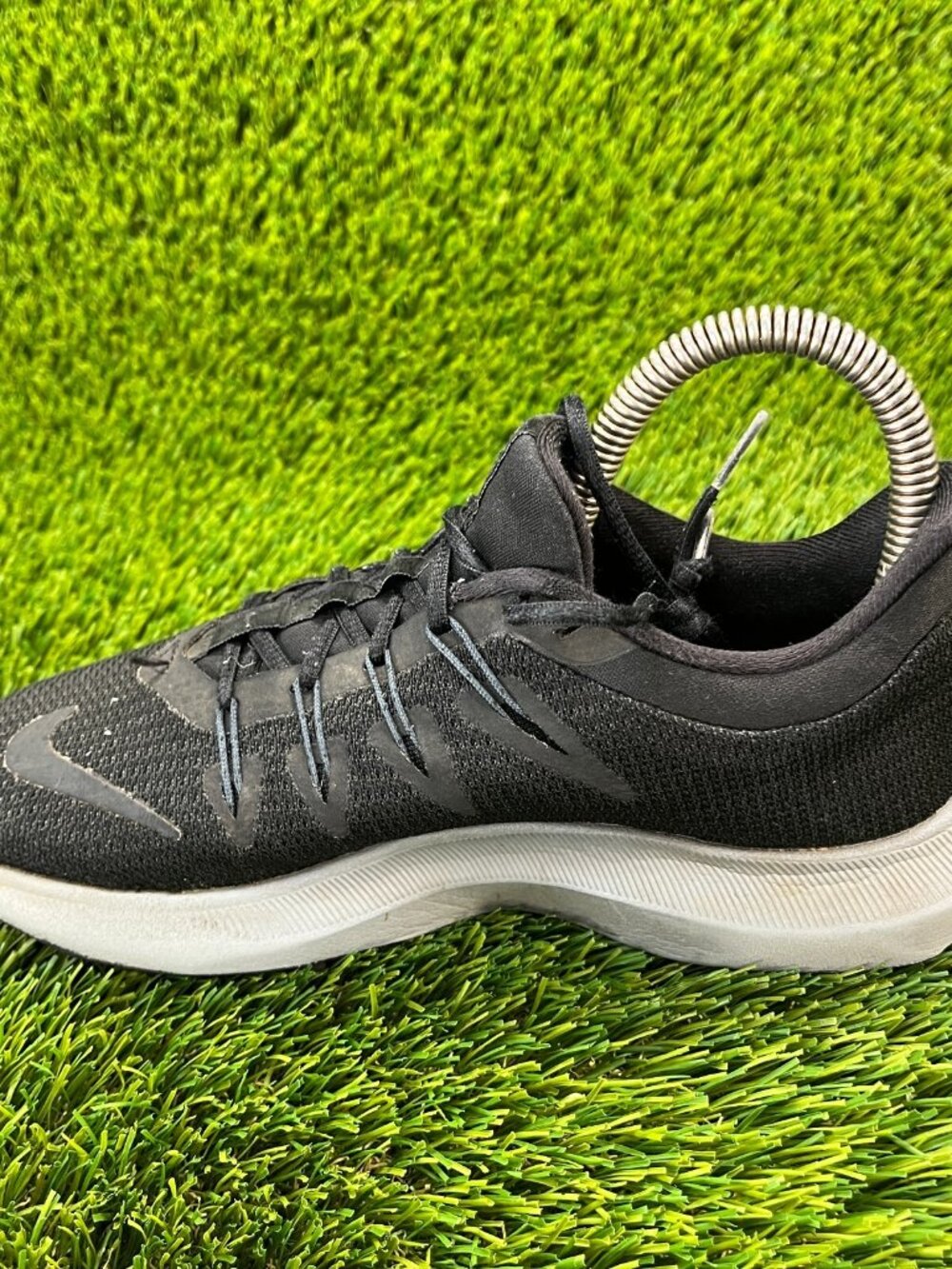 Nike Quest Womens Size 5.5 Black White Athletic Walking Running Shoes Sneakers - Picture 2 of 10